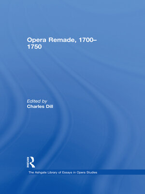 cover image of Opera Remade, 1700�1750